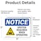 Signmission Safety Culture Sign, 5 in Width, Vinyl Decal, Rectangle OS-2PACK-NS-D-35-L-18389 - alternate 4